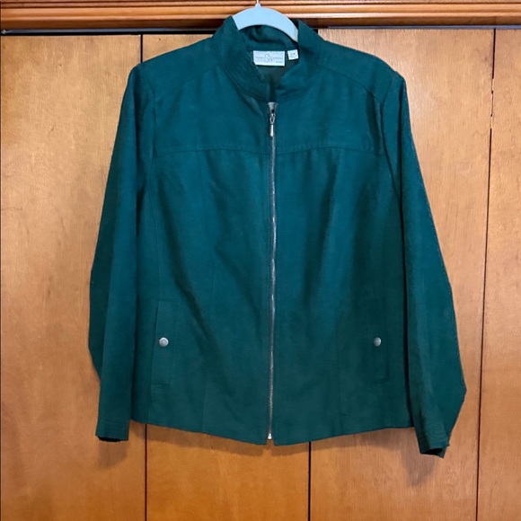 Studio Works Jackets & Blazers - Studio Works Deep Green Jacket